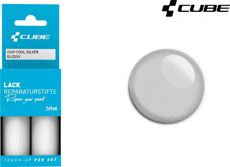 Cube Touch Up Pen Set Cool Silver Glossy 2269 30ml